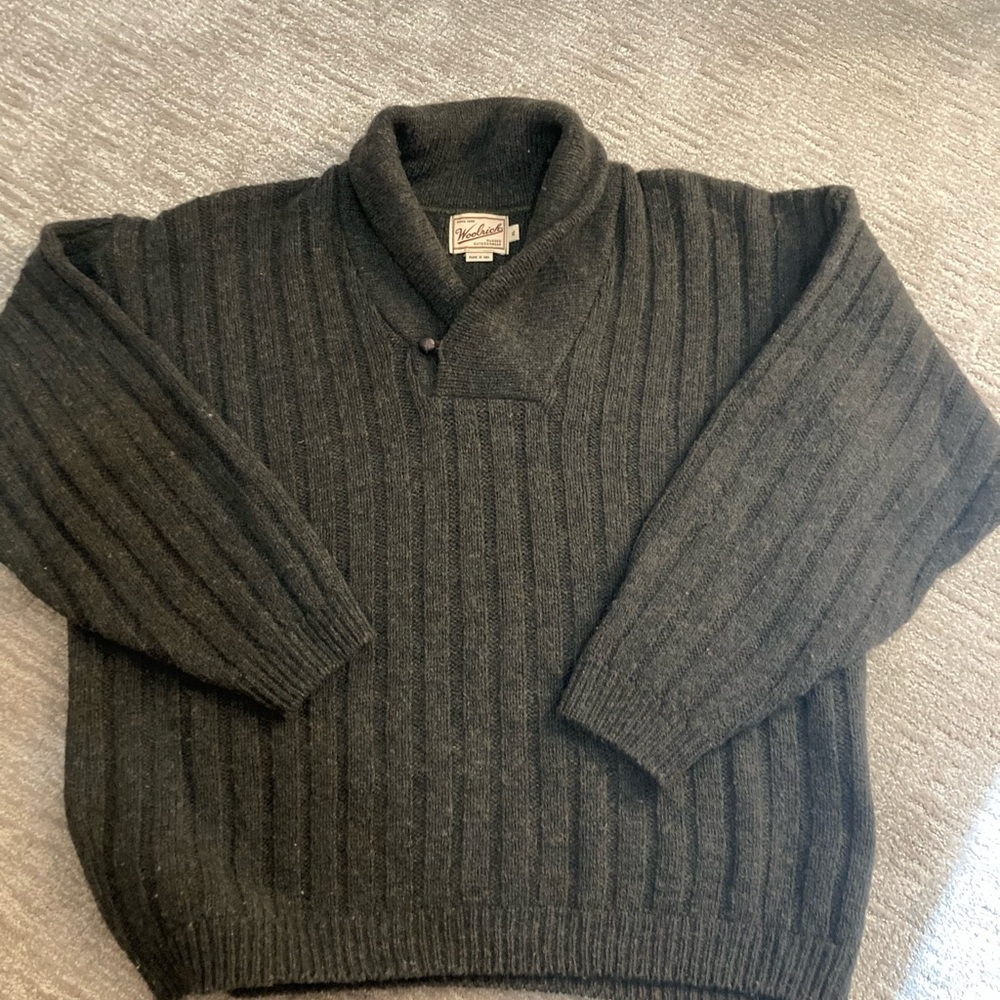 Mens Vintage Woolrich Sweater XL